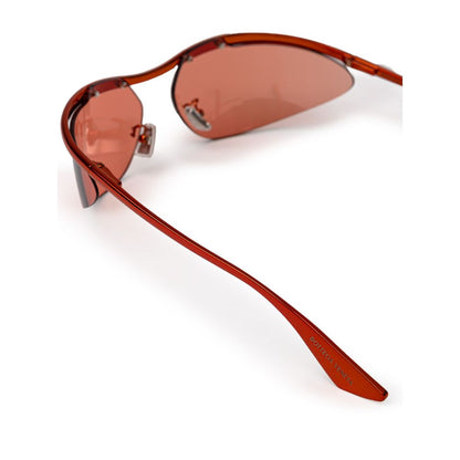 Orange Metal Sunglasses