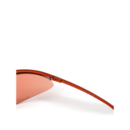 Orange Metal Sunglasses