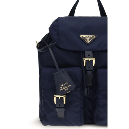 Black Nylon Backpack