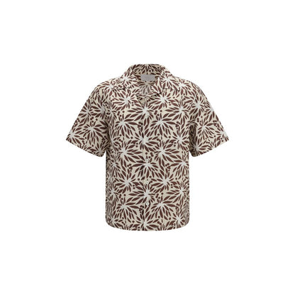 Brown Cotton Shirt