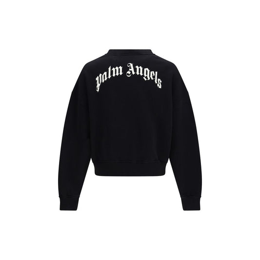 Black Cotton Sweatshirt