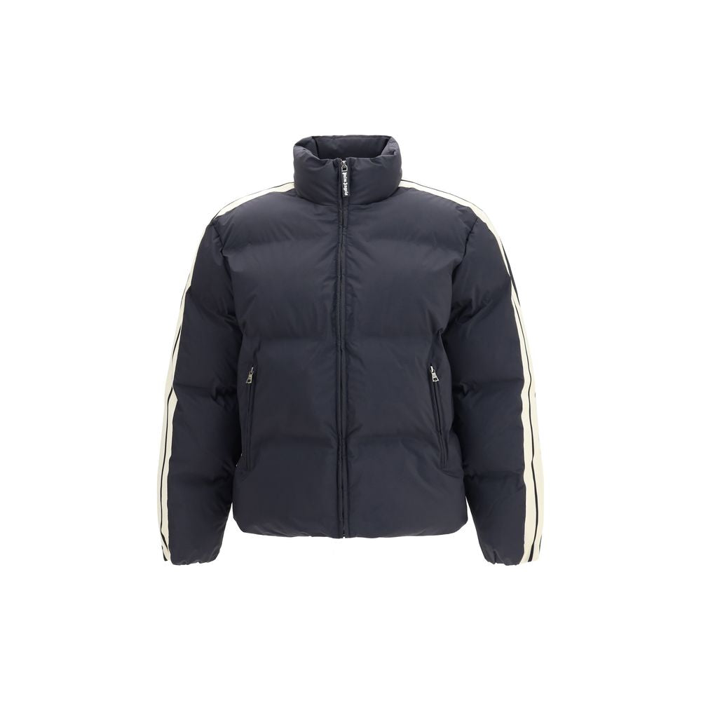 Black Polyamide Full-Length Jacket