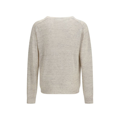 Beige Linen Sweater
