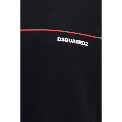 Black Cotton Sweatshirt