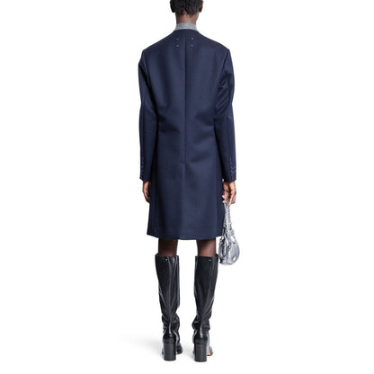 Blue Wool Coat