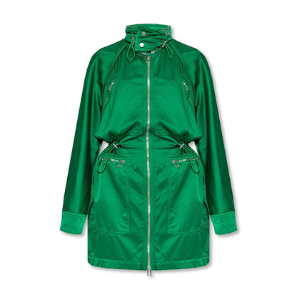 Bicolor Cotton Parka