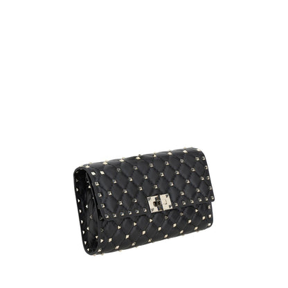 Black Calf Leather Bos Taurus Shoulder Bag