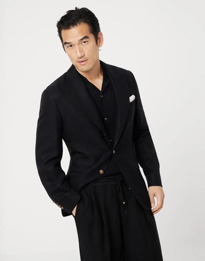 Black Linen Clothing