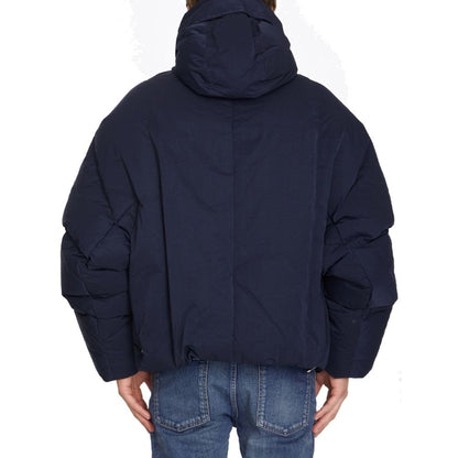 Blue Polyamide Coat