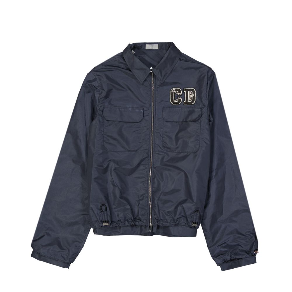 Blue Polyamide Shell Jacket