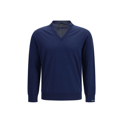 Blue Cotton Sweater