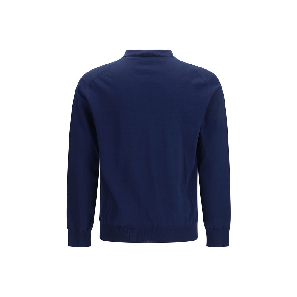 Blue Cotton Sweater