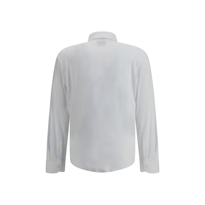 White Cotton Dress Shirt