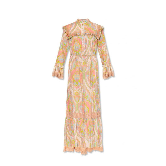 Multicolor Cotton Casual Dress