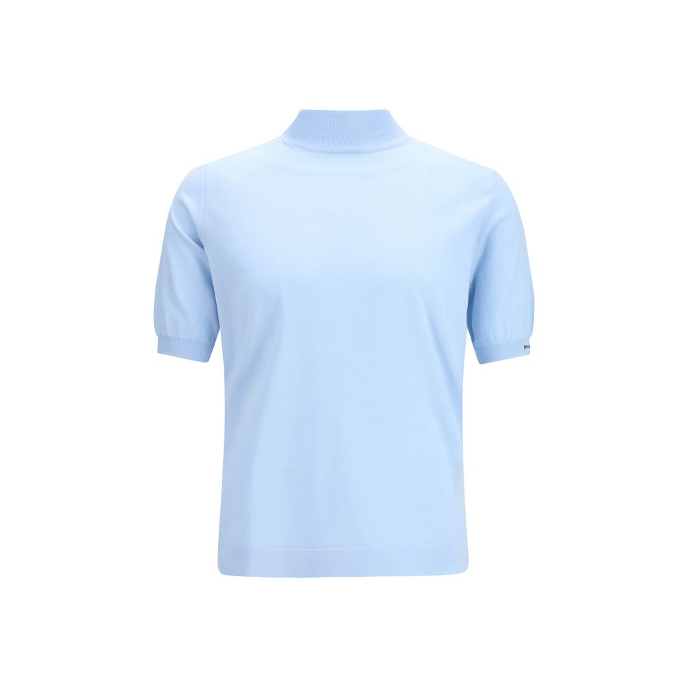 Blue Cotton Sweater