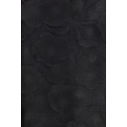 Black Silk Long Skirt