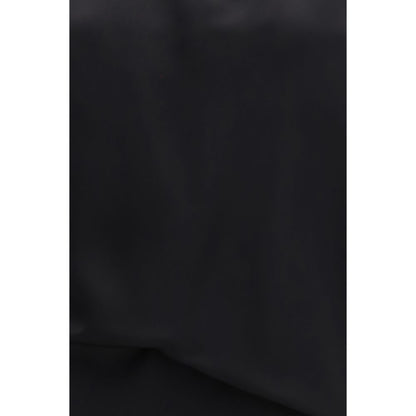 Black Viscose Casual Dress