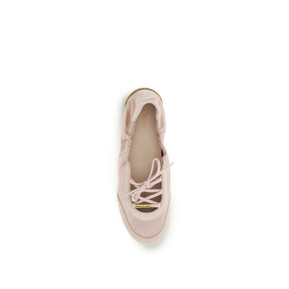 Multicolor Polyester Ballet Flats