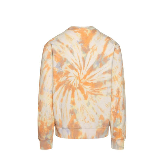 Orange Cotton Sweatshirt