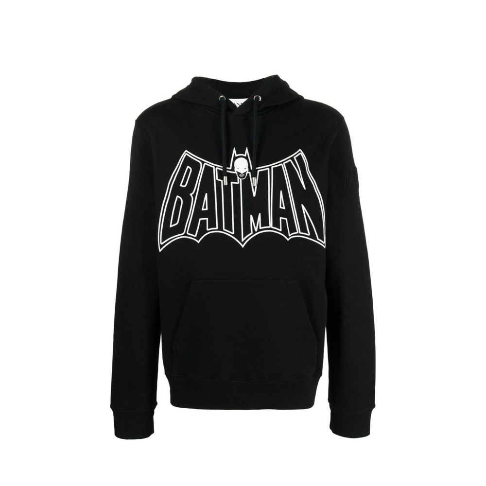 Black Cotton Sweatshirt
