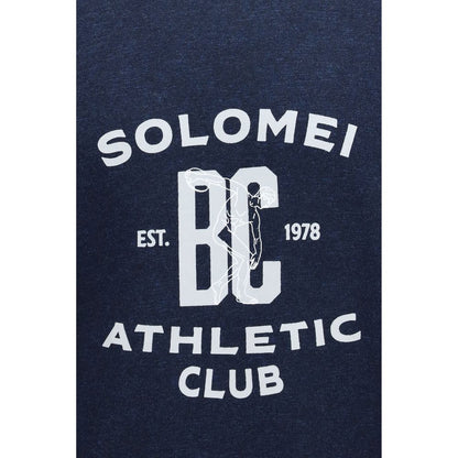 Blue Cotton Sweatshirt