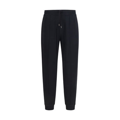 Black Cotton Joggers (Workout Pants)