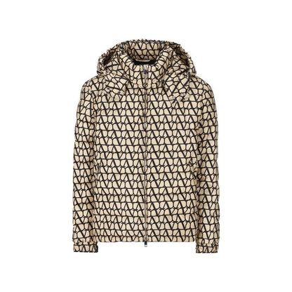 Beige Polyamide Coat