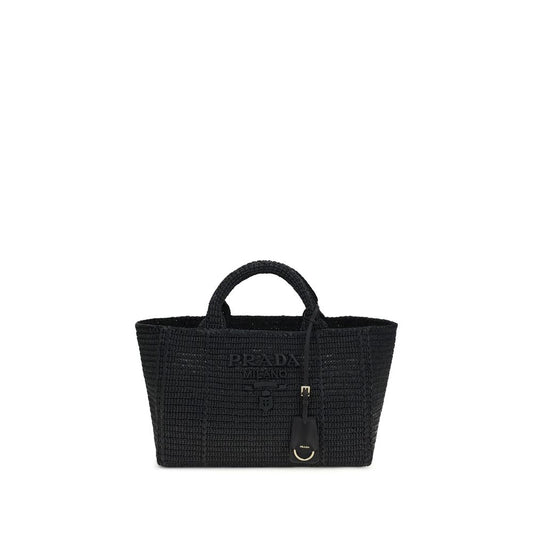 Black Viscose Handbag
