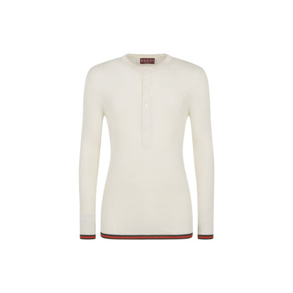 White Silk T-Shirt