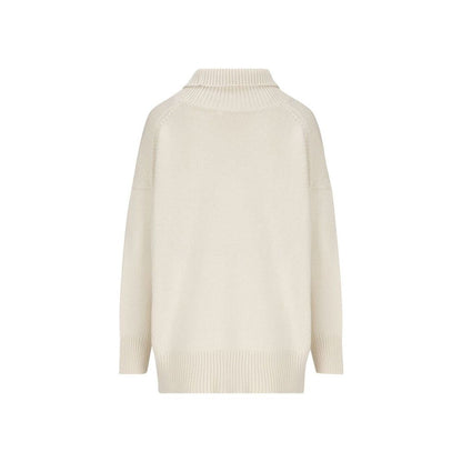 White Cashmere Turtleneck