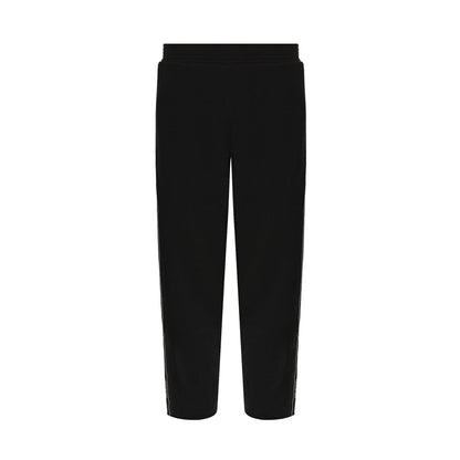 Black Cotton Joggers (Workout Pants)