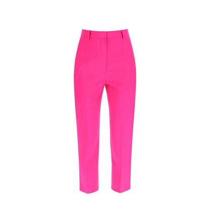 Multicolor Wool Cropped Pants