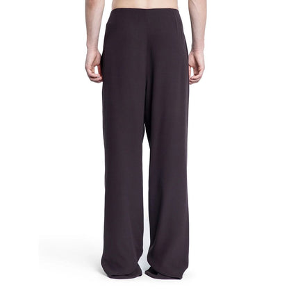 Brown Silk Dress Pants