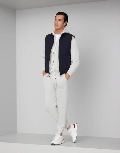 Multicolor Polyamide Sleveless Jacket