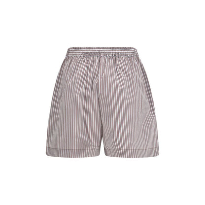Multicolor Cotton Bermuda Shorts