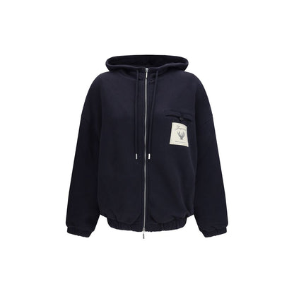 Blue Cotton Sweatshirt