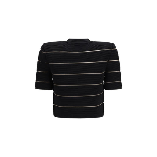 Black Viscose Cardigan