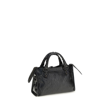 Black Lamb Leather Shoulder Bag