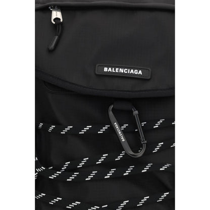 Black Nylon Backpack