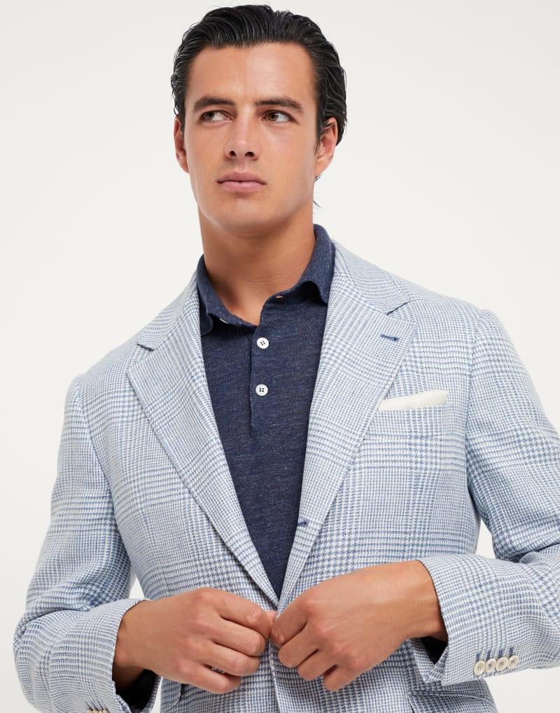 Light Blue Linen Blazer