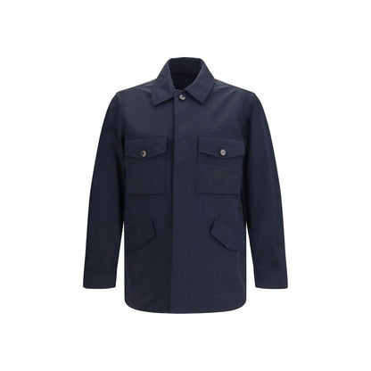 Blue Polyamide Coat