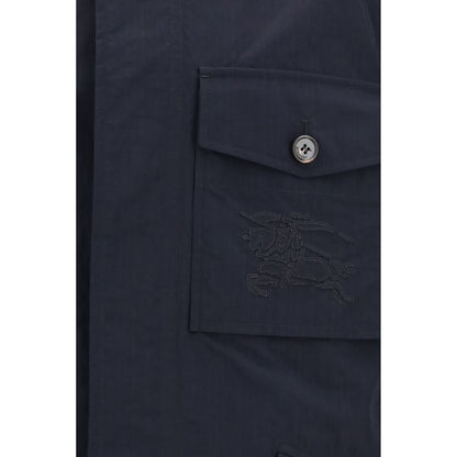 Blue Polyamide Coat