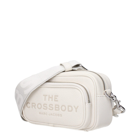 White Leather Crossbody Bag