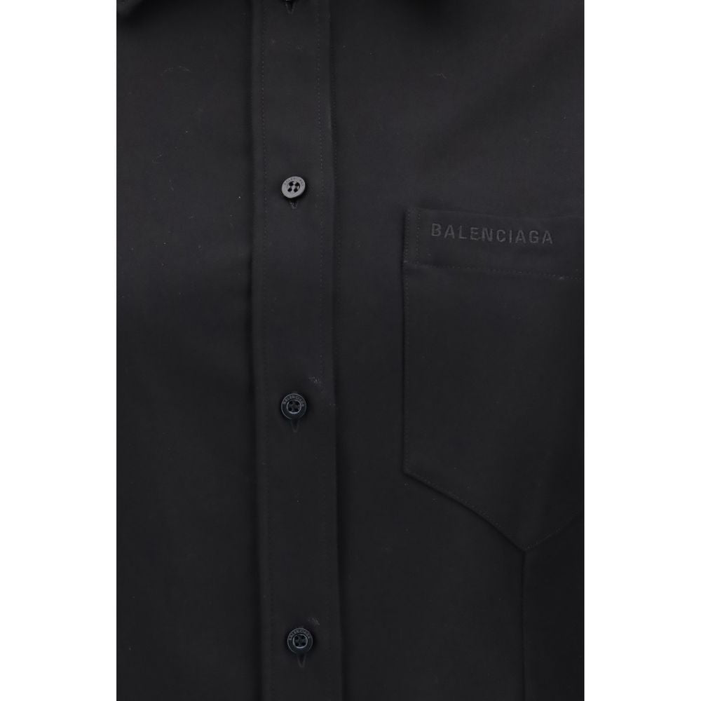 Black Cotton Shirt