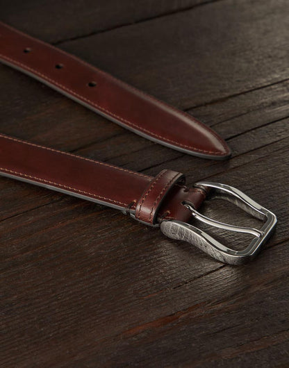 Brown Leather Regular Belt