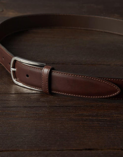 Brown Leather Regular Belt