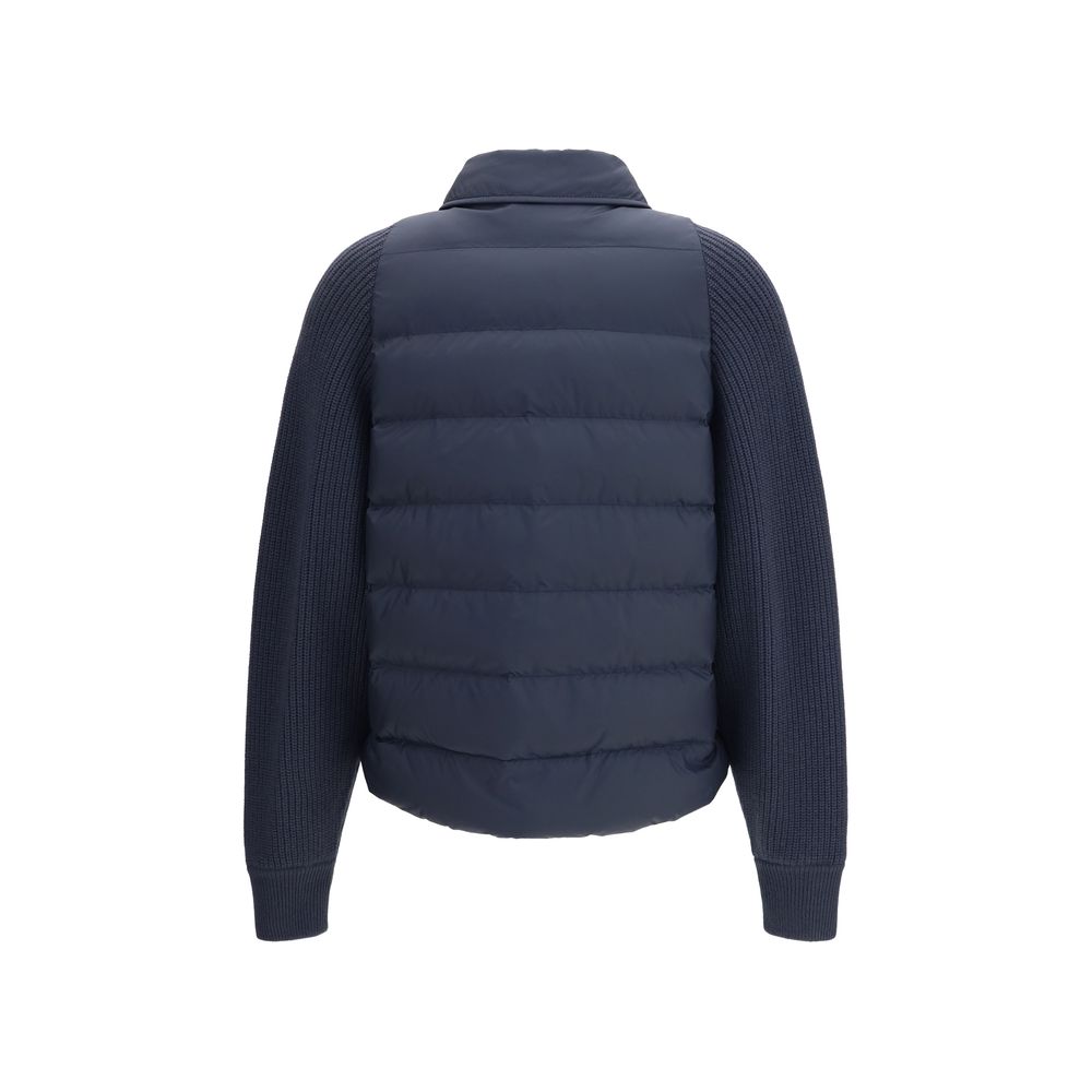 Blue Polyester Jacket