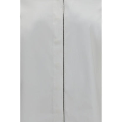 White Cotton Dress Shirt