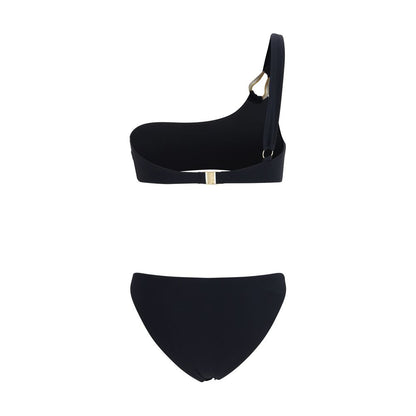 Black Elastane Bikini
