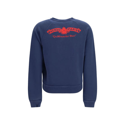 Blue Cotton Sweatshirt